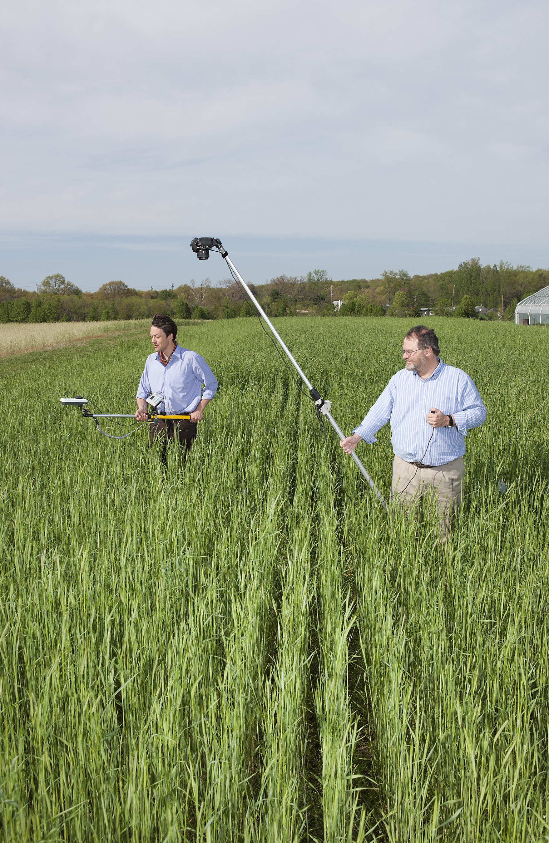 Page 1 of Measuring winter-wheat greenness with a near-infrared camera